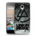 Дизайнерский силиконовый чехол для Micromax Canvas Spark Linkin Park