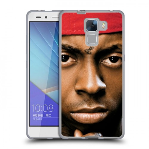 Дизайнерский пластиковый чехол для Huawei Honor 7 Lil Wayne