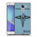 Дизайнерский пластиковый чехол для Huawei Honor 7 Доктор Хаус
