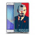 Дизайнерский пластиковый чехол для Huawei Honor 7 Владимир Ленин