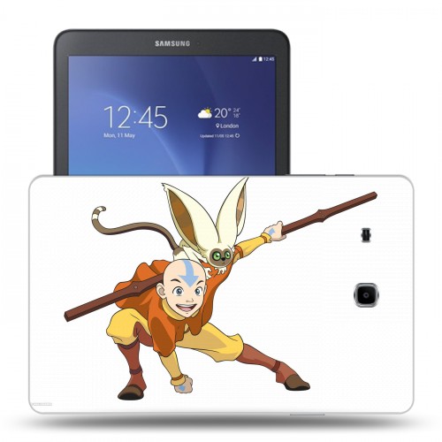 Дизайнерский силиконовый чехол для Samsung Galaxy Tab E 9.6 Аватар