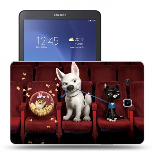 Дизайнерский силиконовый чехол для Samsung Galaxy Tab E 9.6 Вольт