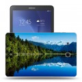 Дизайнерский силиконовый чехол для Samsung Galaxy Tab E 9.6 озеро