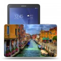 Дизайнерский силиконовый чехол для Samsung Galaxy Tab E 9.6 Венеция