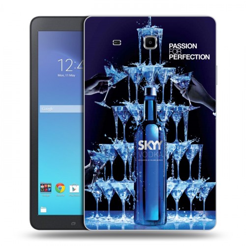 Дизайнерский силиконовый чехол для Samsung Galaxy Tab E 9.6 Skyy Vodka