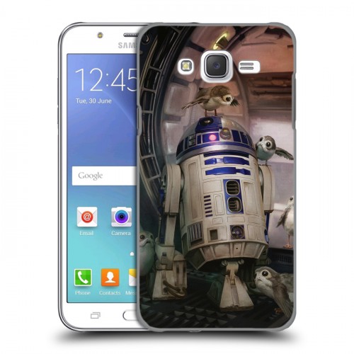 Дизайнерский пластиковый чехол для Samsung Galaxy J5 Star Wars : The Last Jedi