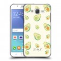 Дизайнерский пластиковый чехол для Samsung Galaxy J5 Веселое авокадо