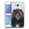 Дизайнерский пластиковый чехол для Samsung Galaxy J5 Медведь