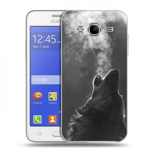 Дизайнерский силиконовый чехол для Samsung Galaxy J7 Волки