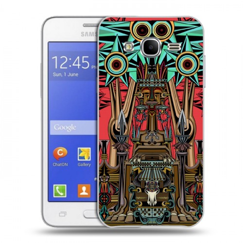 Дизайнерский пластиковый чехол для Samsung Galaxy J7 Мистические божества