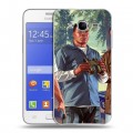 Дизайнерский пластиковый чехол для Samsung Galaxy J7 GTA