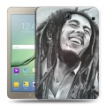 Дизайнерский силиконовый чехол для Samsung Galaxy Tab S2 8.0 Боб Марли