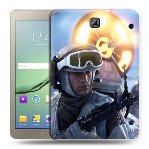 Дизайнерский силиконовый чехол для Samsung Galaxy Tab S2 8.0 Star Wars Battlefront