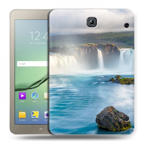 Дизайнерский силиконовый чехол для Samsung Galaxy Tab S2 8.0 водопады