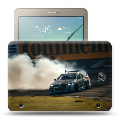Дизайнерский силиконовый чехол для Samsung Galaxy Tab S2 8.0 Дрифт