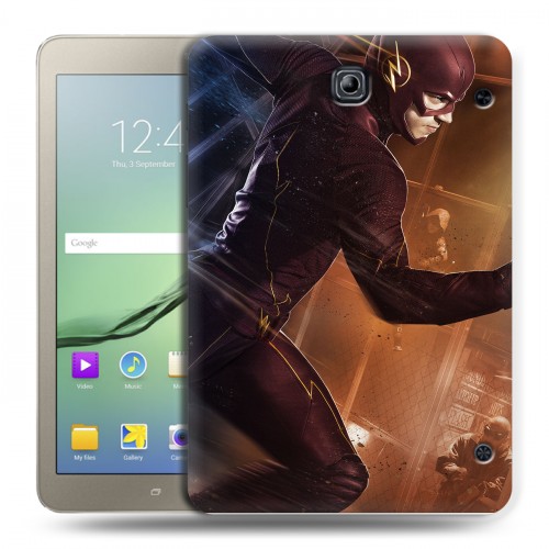 Дизайнерский силиконовый чехол для Samsung Galaxy Tab S2 8.0 флэш