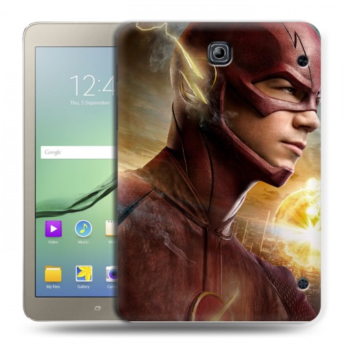 Дизайнерский силиконовый чехол для Samsung Galaxy Tab S2 8.0 флэш