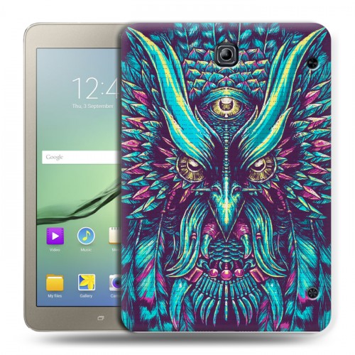 Дизайнерский силиконовый чехол для Samsung Galaxy Tab S2 8.0 Совы и волшебницы