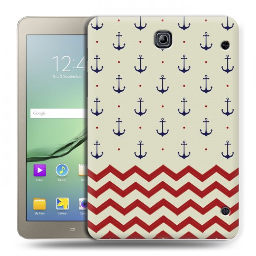 Дизайнерский силиконовый чехол для Samsung Galaxy Tab S2 8.0 Морские шаблоны