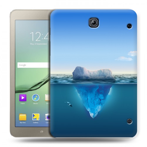 Дизайнерский силиконовый чехол для Samsung Galaxy Tab S2 8.0 Льды