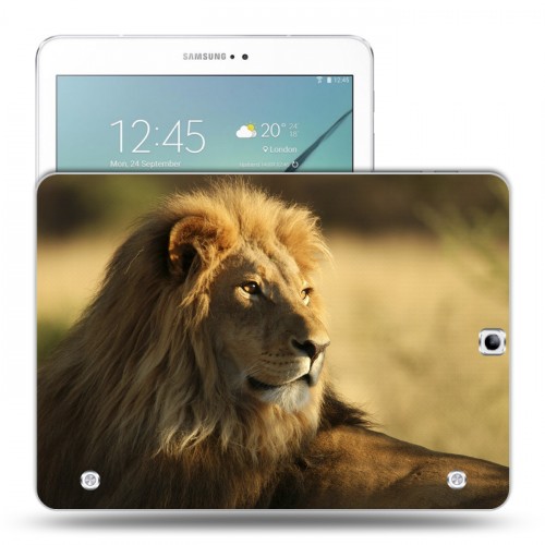 Дизайнерский силиконовый чехол для Samsung Galaxy Tab S2 9.7 Львы