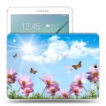 Дизайнерский силиконовый чехол для Samsung Galaxy Tab S2 9.7 Бабочки