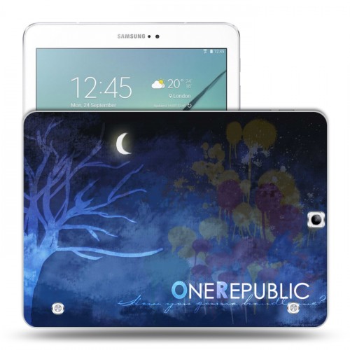 Дизайнерский силиконовый чехол для Samsung Galaxy Tab S2 9.7 OneRepublic