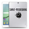 Дизайнерский силиконовый чехол для Samsung Galaxy Tab S2 9.7 Санкт-Петербург