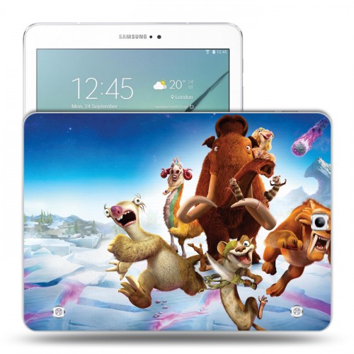 Дизайнерский силиконовый чехол для Samsung Galaxy Tab S2 9.7 Ледниковый период