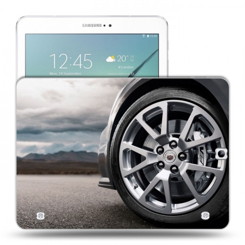 Дизайнерский силиконовый чехол для Samsung Galaxy Tab S2 9.7 cadillac