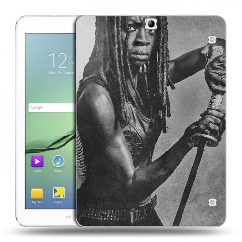 Дизайнерский силиконовый чехол для Samsung Galaxy Tab S2 9.7 ходячие мертвецы