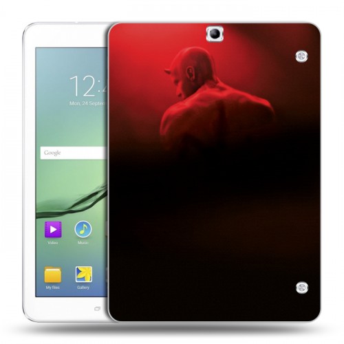 Дизайнерский силиконовый чехол для Samsung Galaxy Tab S2 9.7 Сорвиголова