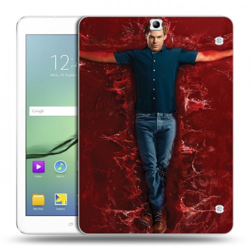 Дизайнерский силиконовый чехол для Samsung Galaxy Tab S2 9.7 Декстер