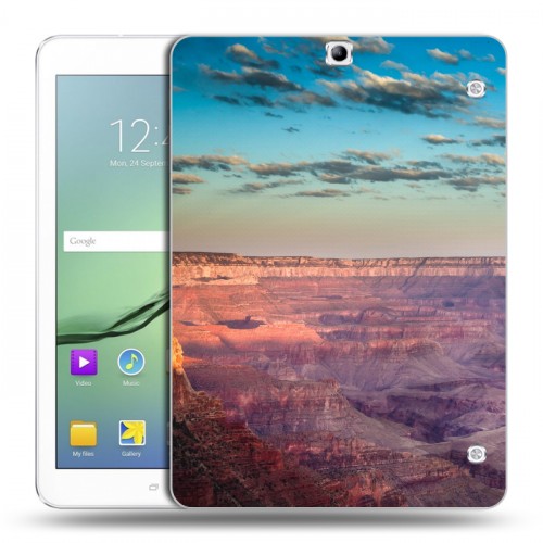Дизайнерский силиконовый чехол для Samsung Galaxy Tab S2 9.7 каньоны
