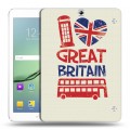 Дизайнерский силиконовый чехол для Samsung Galaxy Tab S2 9.7 British love