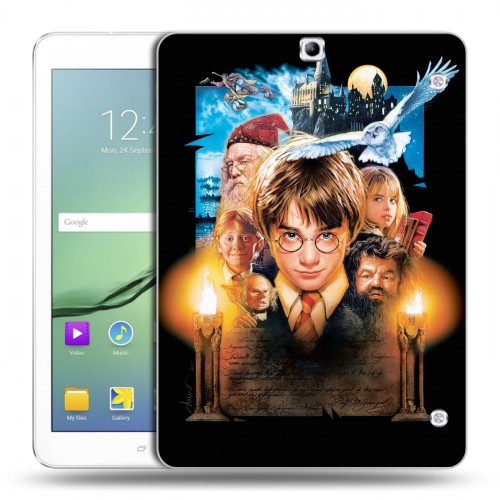 Дизайнерский силиконовый чехол для Samsung Galaxy Tab S2 9.7 Гарри Поттер