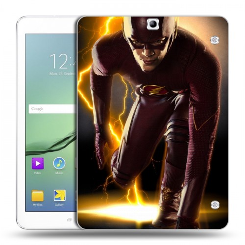Дизайнерский силиконовый чехол для Samsung Galaxy Tab S2 9.7 флэш