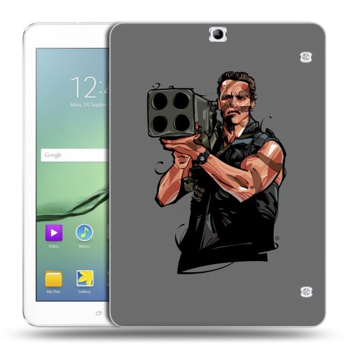 Дизайнерский силиконовый чехол для Samsung Galaxy Tab S2 9.7 Арнольд