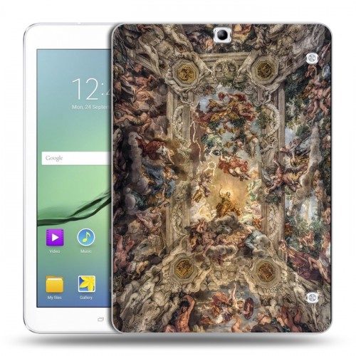 Дизайнерский силиконовый чехол для Samsung Galaxy Tab S2 9.7 Современная античность