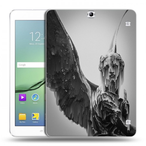 Дизайнерский силиконовый чехол для Samsung Galaxy Tab S2 9.7 Неоновая Греция