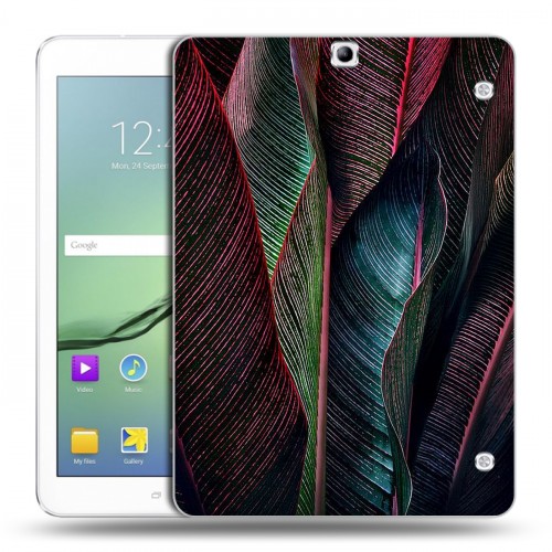 Дизайнерский силиконовый чехол для Samsung Galaxy Tab S2 9.7 Нуарные листья