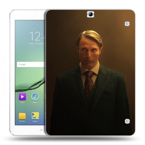 Дизайнерский силиконовый чехол для Samsung Galaxy Tab S2 9.7 Ганнибал