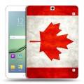Дизайнерский силиконовый чехол для Samsung Galaxy Tab S2 9.7 Флаг Канады