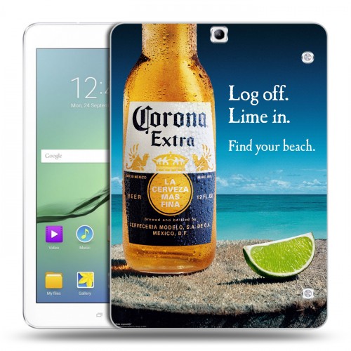 Дизайнерский силиконовый чехол для Samsung Galaxy Tab S2 9.7 Corona