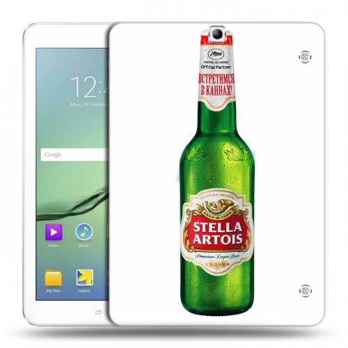 Дизайнерский силиконовый чехол для Samsung Galaxy Tab S2 9.7 Stella Artois