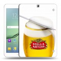 Дизайнерский силиконовый чехол для Samsung Galaxy Tab S2 9.7 Stella Artois