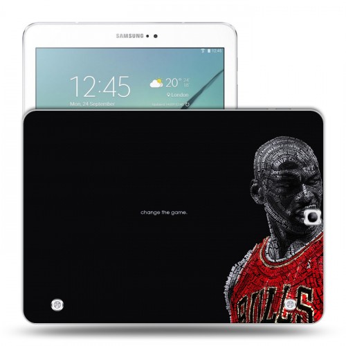 Дизайнерский силиконовый чехол для Samsung Galaxy Tab S2 9.7 Майкл Джордан