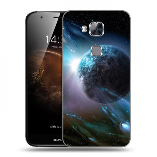 Дизайнерский силиконовый чехол для Huawei G8 Планеты