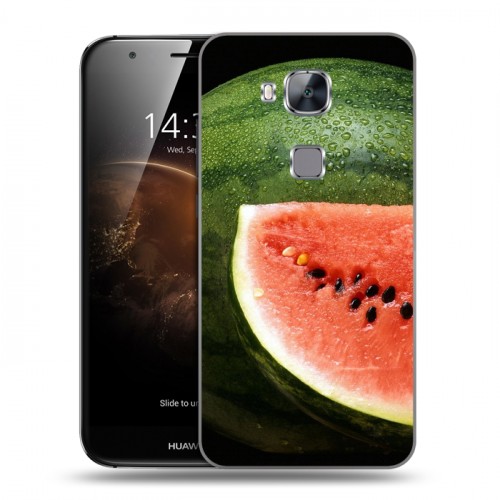 Дизайнерский силиконовый чехол для Huawei G8 Арбузы