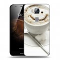 Дизайнерский пластиковый чехол для Huawei G8 Кофе напиток